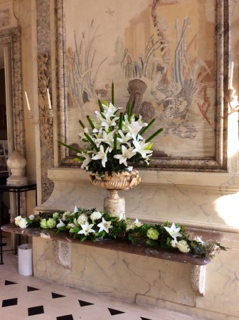 Mariage : joncs, Lys et lierre  